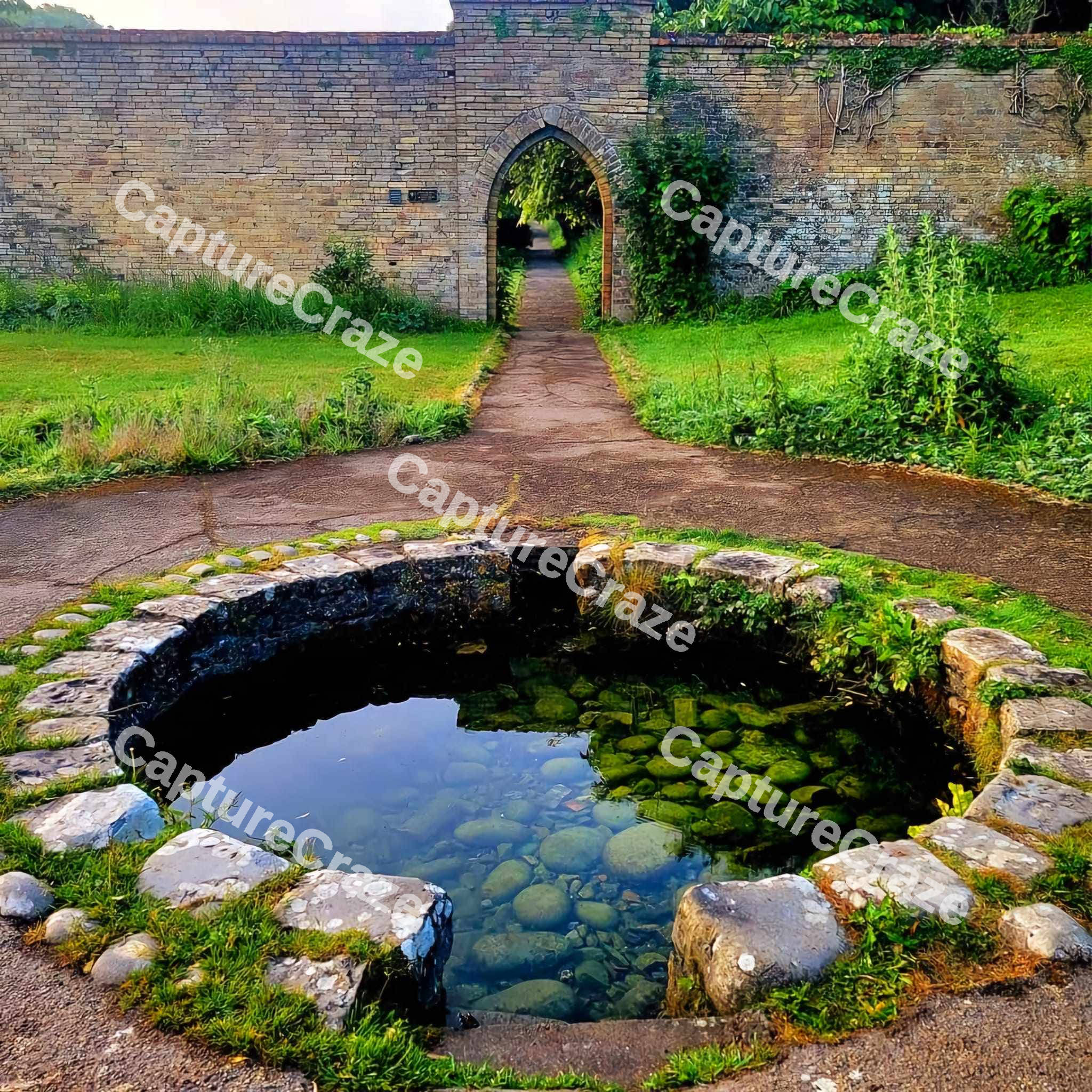 Pond with Moss